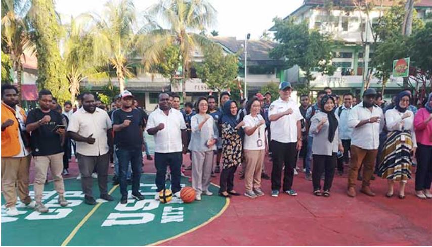USTJ Gelar Turnamen Basket-Gawang Mini Antar Fakultas Warek III Cup 2023