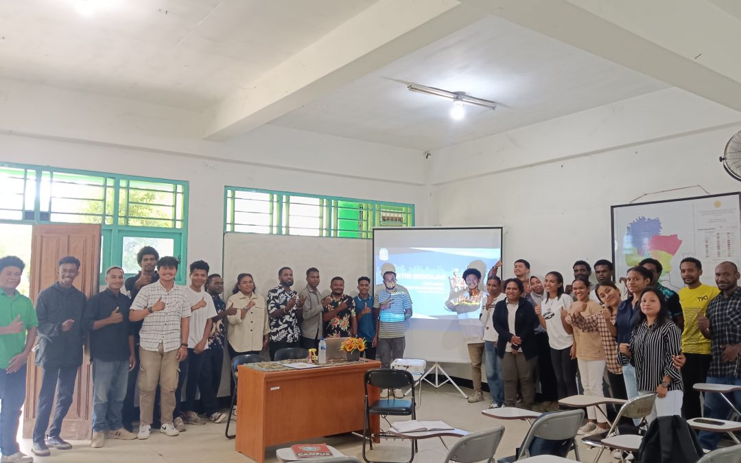 PRAKTISI MENGAJAR PRODI PERENCANAAN WILAYAH DAN KOTA-USTJ: Penguatan Pemahaman Infrastruktur Wilayah dan Kota Bersama BAPPEDA Kabupaten Jayapura
