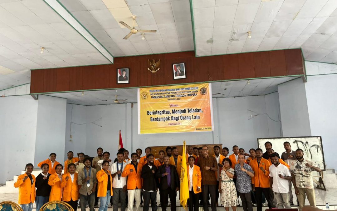 Pelantikan UKM-PMK USTJ 2026/2027, Wakil Rektor III Tekankan Kepemimpinan yang Berdampak